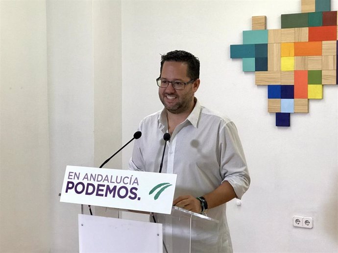 José Ignacio García (Podemos), este lunes