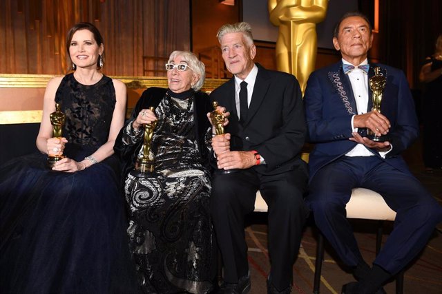 Geena Davis, Lina Wertmüller, David Lynch y Wes Studi reciben los Oscar Honoríficos