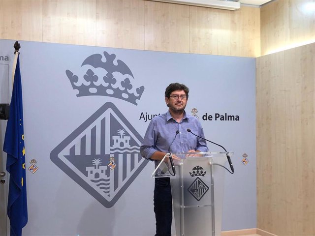 El portaveu de l'equip de Govern de l'Ajuntament de Palma, Alberto Jarabo.