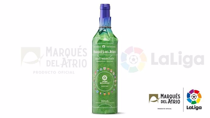 Bodegas Marqués del Atrio lanza la nueva imagen del vino Gran Selección de La Liga