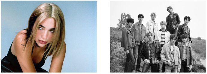 Cultura.- Dua Lipa y NCT 127 se unen a la lista de actuaciones para los MTV EMAs