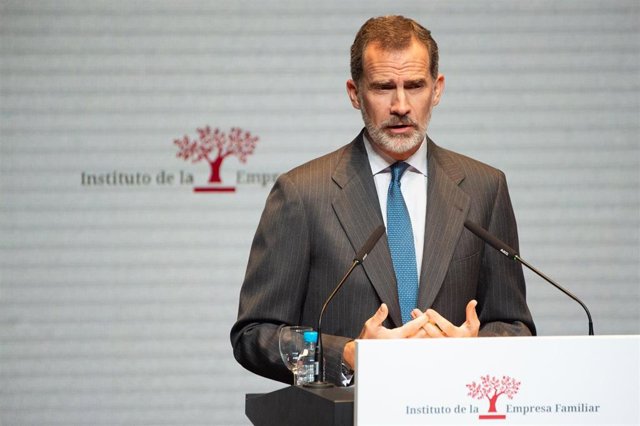 EL REY SU MAJESTAD FELIPOE VI EN EL XXII CONGRESO NACIONAL DE EMPRESA FAMILIAR, CELEBRADO EN MURCIA