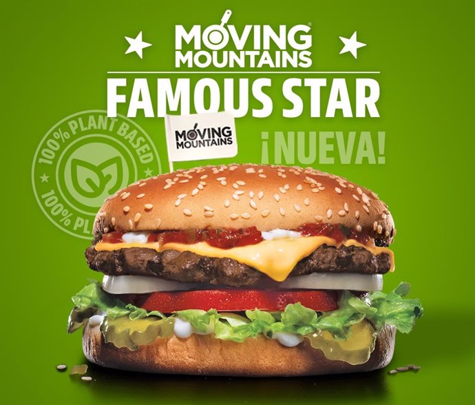 Economía/Gastro.- Carl's Jr. lanza su hamburguesa vegana en España 