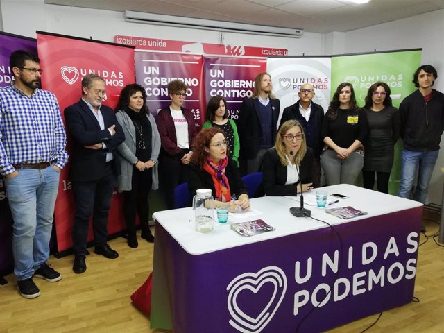 Presentación de la candidatura de Unidas-Podemos por la provincia de Valladolid