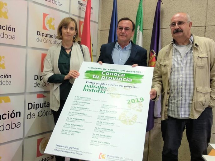 Palomares (centro) presenta el programa 'Conoce tu Provincia'