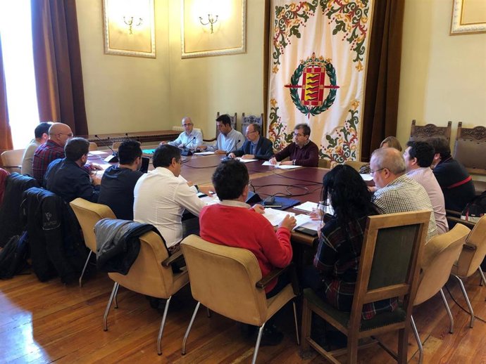 Reunión de la Mesa de Negociación de Empleados Públicos del Ayuntamiento de Valladolid.