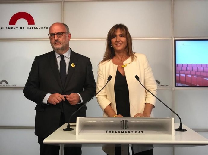 E.Pujol y L.Borrs, JxCat