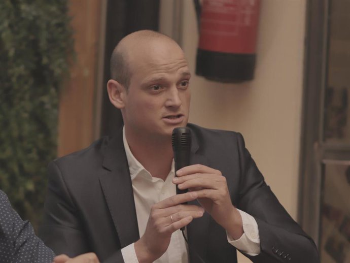 El candidato de Por un Mundo más Justo a la presidencia del Gobierno, Rafael Fernández