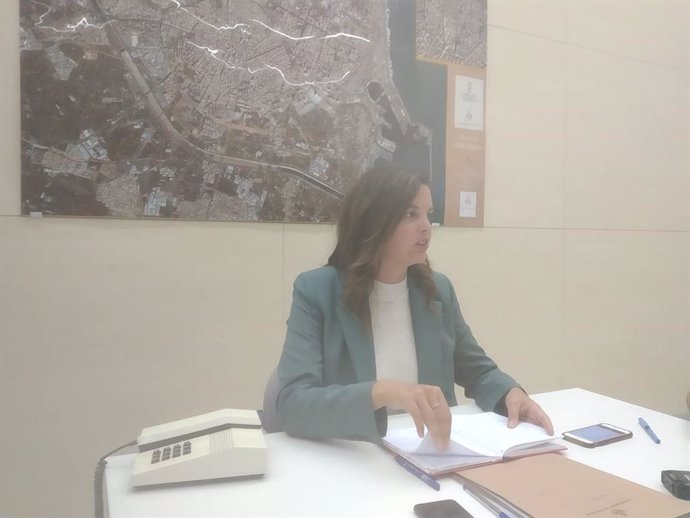 La vicealcaldesa y portavoz del PSPV en el Ayuntamiento de Valncia, Sandra Gómez.