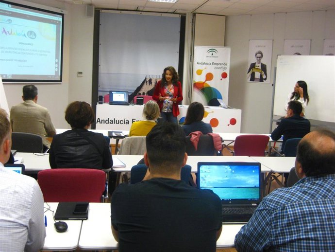 La delegada territorial de Turismo, Regeneración, Justicia y Administración Local en Huelva, María Ángeles Muriel.