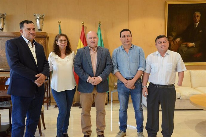 Encuentro de la Diputación de Sevilla y alcaldes salvadoreños