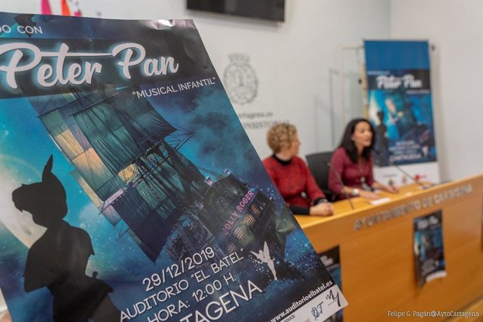 Presentación de la obra musical 'Peter Pan'