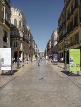 La exposición 'La puerta del cielo muestra los 100 años del aeropuerto de Málaga