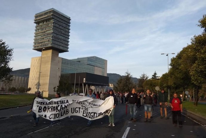 Huelga Metal Bizkaia en BEC