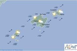 El tiempo en Baleares hoy, 29 de octubre de 2019.