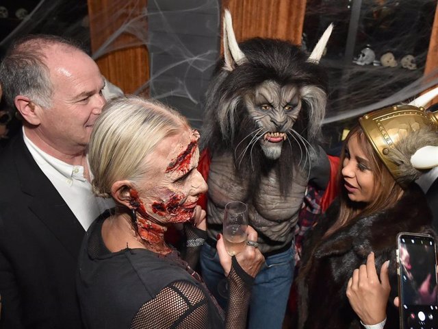 Heidi Klum's 18th Annual Halloween Party presented by Party City and SVEDKA Vodka at Magic Hour Rooftop Bar & Lounge at Moxy Times Square - Inside
