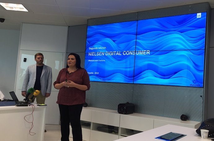 Presentación del informe Nielsen Digital Consumer sobre el perfil del consumidor digital en España, en Madrid