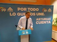 Oblanca (PP-Foro) acusa a Tezanos de "manipulador" para "atraer hacia el PSOE el voto útil"