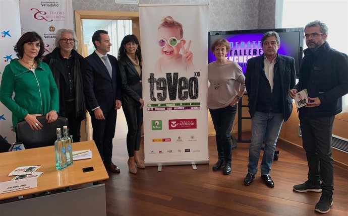 Presentación de los encuentros TeVeo en el Teatro Calderón.