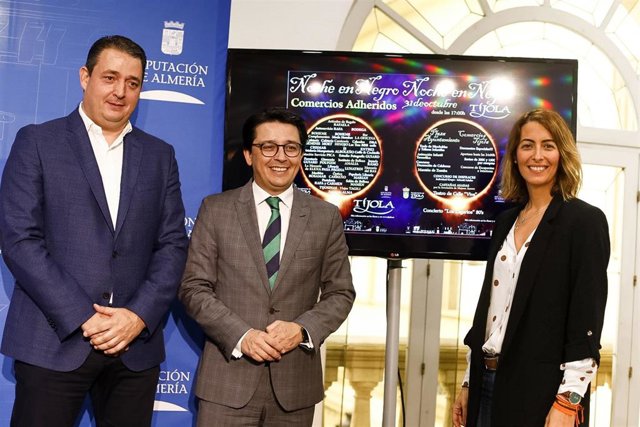 Presentación de la I Noche en Negro de Tíjola