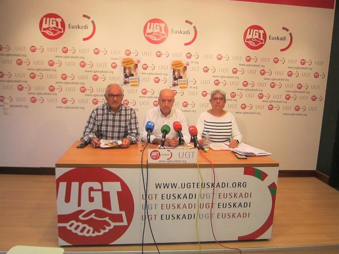 Campaña UGT Euskadi por subida pensiones