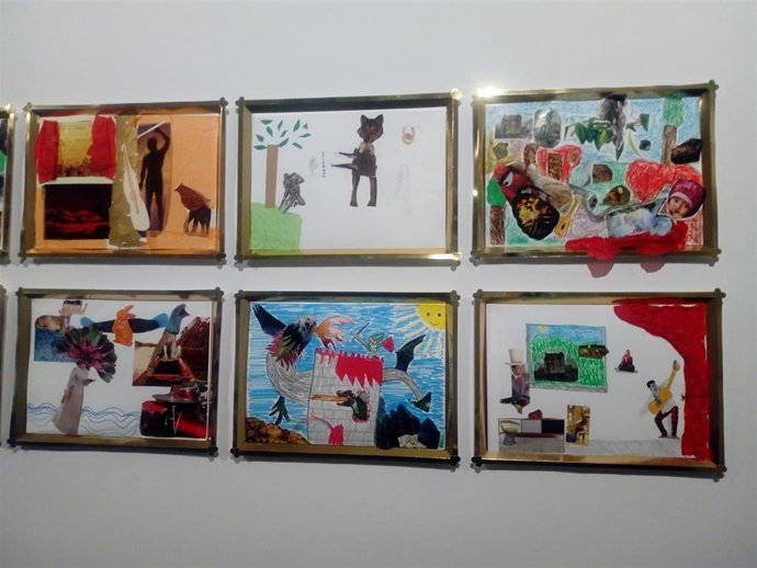 Trabajos expuestos en el Museo de Navarra en torno a la obra de Tiziano 'Venus recreándose con el Amor y la Música'