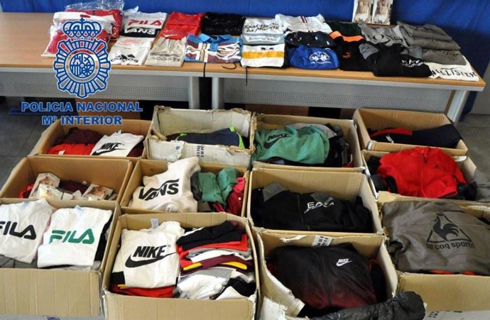 Prendas intervenidas