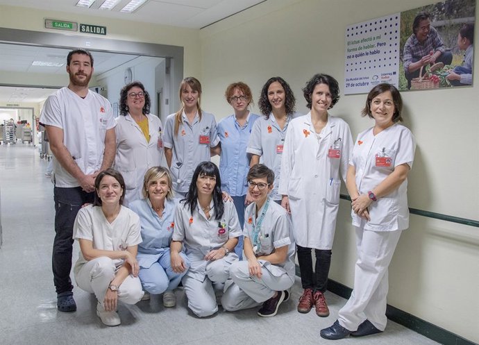 Equipo de profesionales de la Unidad de Ictus del CHN.