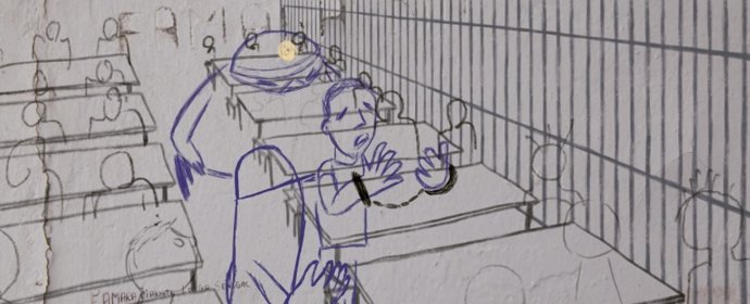El cortometraje valenciano "MAKUN (No llores) - Dibujos en un C.I.E."