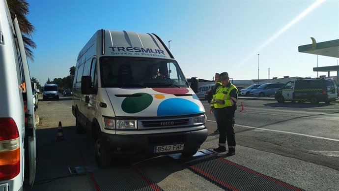 Campaña control furgonetas de Tráfico