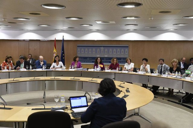 Imagen de la última reunión del Consejo de Política Fiscal y Financiera, en 2018.