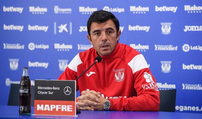 Luis Cembranos, entrenador del Leganés