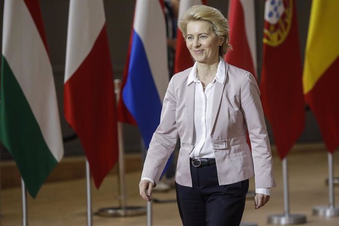 La futura presidenta de la Comisión Europea, Ursula von der Leyen