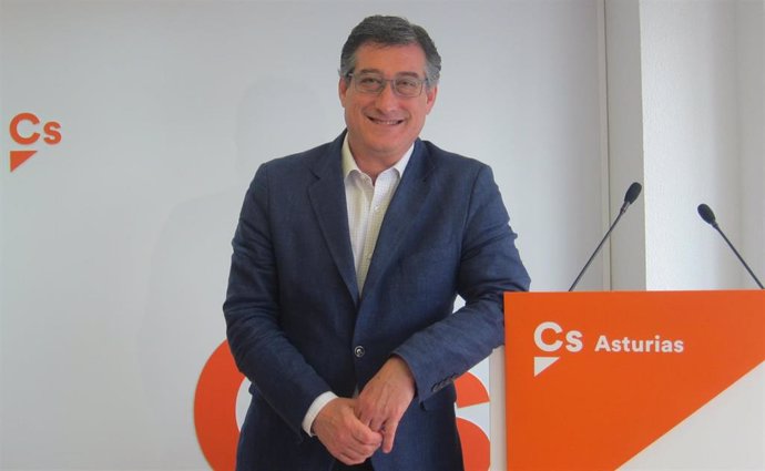 El candidato de Ciudadanos al Congreso por Asturias, Ignacio Prendes