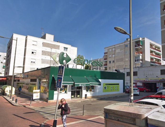Supermercado que sufrió un intento de robo en San Sebastián de los Reyes