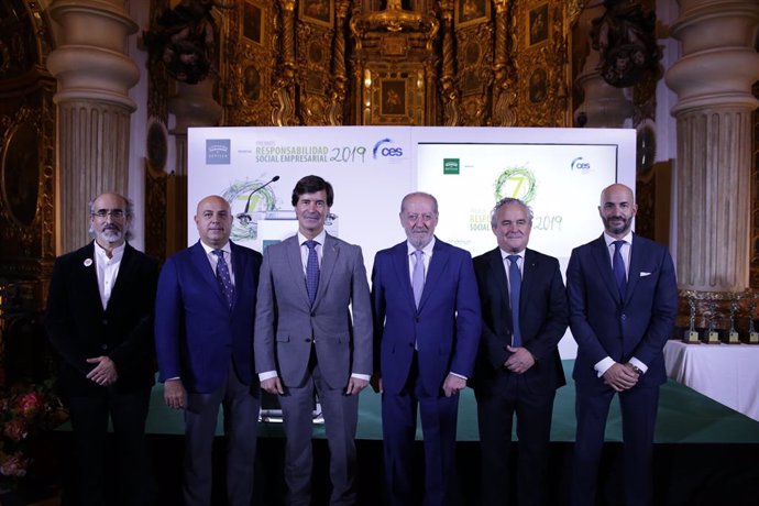 Sevilla.- Los VII Premios RSE de Diputación y CES recaen en Acesur, La Raza y So