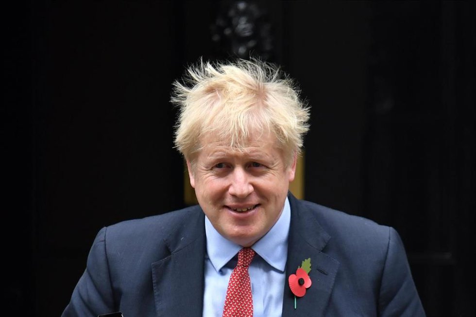 El primer ministro de Reino Unido, Boris Johnson