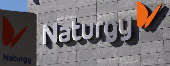 The logo of Spanish energy company "Naturgy" is seen in its headquarters in Madr