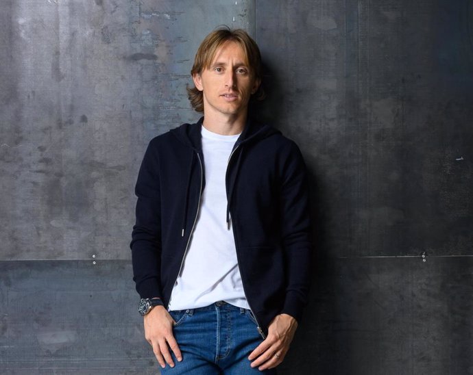 El jugador croata del Real Madrid Luka Modric