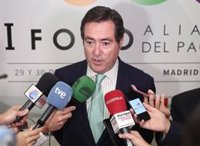 Garamendi dice, sobre la sentencia del TC, que el fraude por absentismo es una "enfermedad económica"