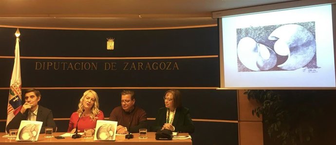 Presentación de la exposición 'Obra Gráfica 1963-1984' de Pablo Serrano