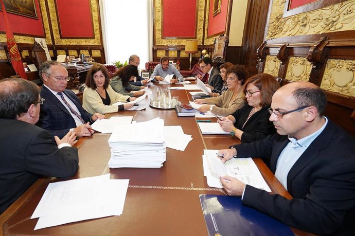 Reunión de la Junta de Gobierno del Ayuntamiento de Valladolid.