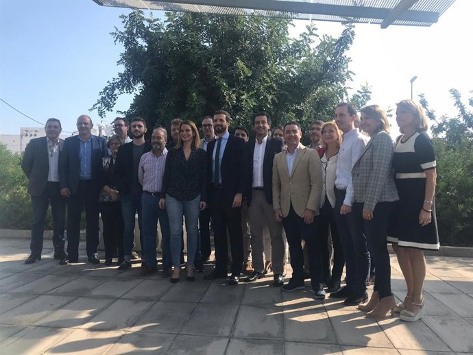 El líder del PP, Pablo Casado, en Palma de Mallorca