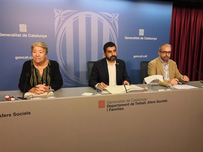Maria Luz Bataller, Chakir el Homrani y Josep Ginesta