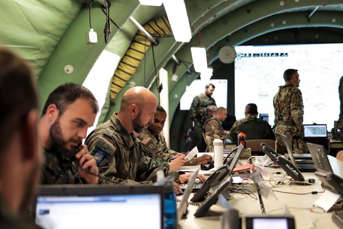 El Cuartel General de Despliegue Rápido de la OTAN de Bétera en una imagen de archivo