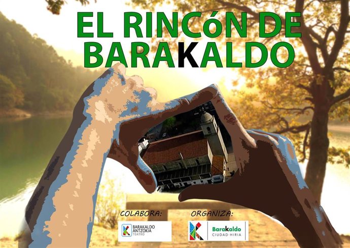 Cartel del concurso de fotografía 'El Rincón de Barakaldo'.