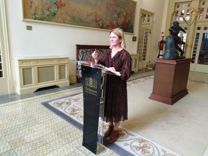 La diputada del Grup Parlamentari Popular a Balears, Núria Riera.