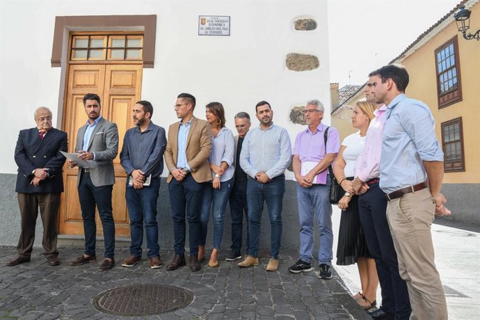 La Real Sociedad Económica de Amigos del País de Tenerife da nombre a una calle de La Laguna