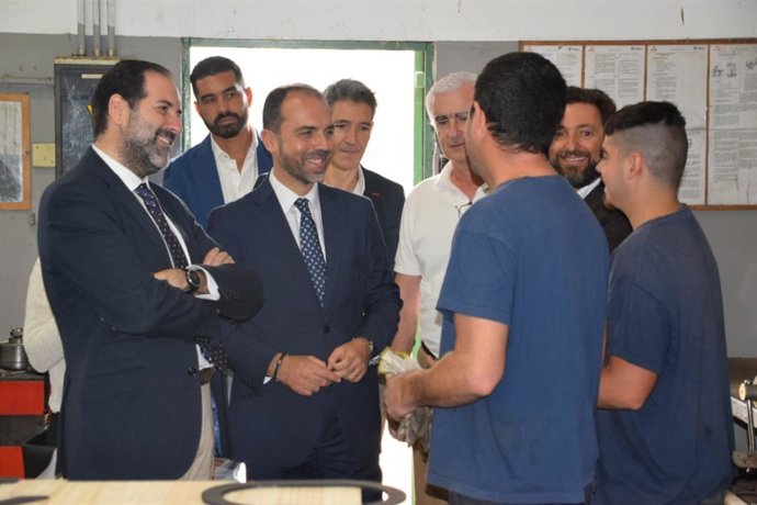 Ontiveros y Millán visitan las instalaciones