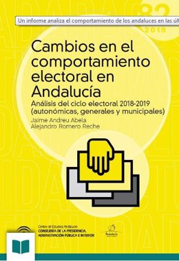 Portada del informe sobre Cambios en el comportamiento electoral en Andalucía.